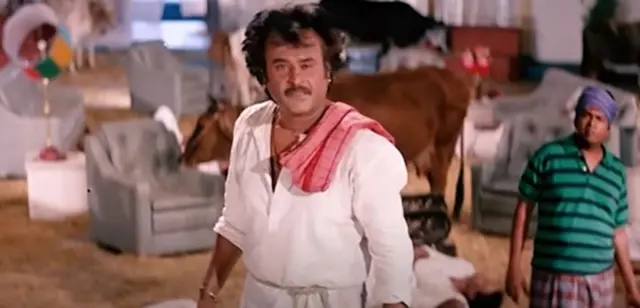 The film Annamalai is an adaptation of the 1987 Bollywood film 'Gudgars'. අන්නමලෙයි චිත්‍රපටය 1987 බොලිවුඩ් චිත්‍රපටයක් වන 'ගුඩ්ගාර්ස්' හි අනුවර්තනයකි.