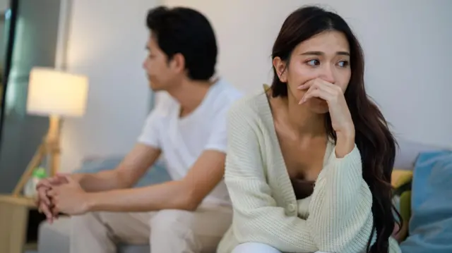 Ilustrasi pasangan tidak harmonis