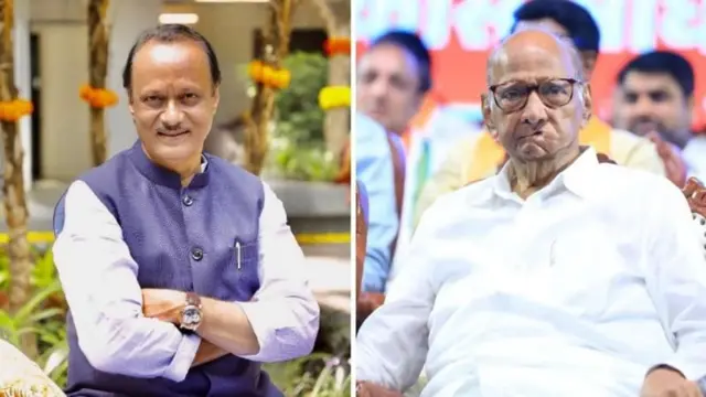 अजित पवार आणि शरद पवार