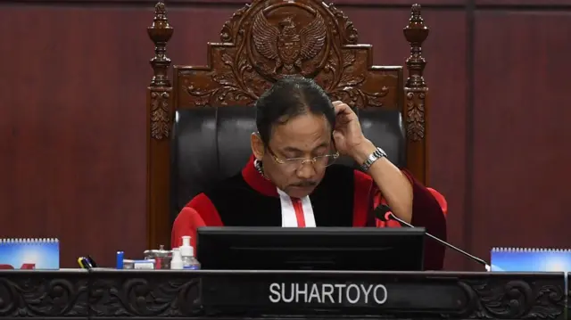 Ketua Mahkamah Konstitusi (MK) Suhartoyo