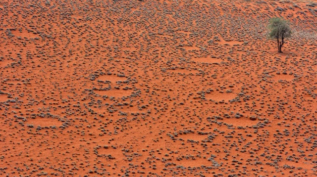 Círculos de hadas en Namibia