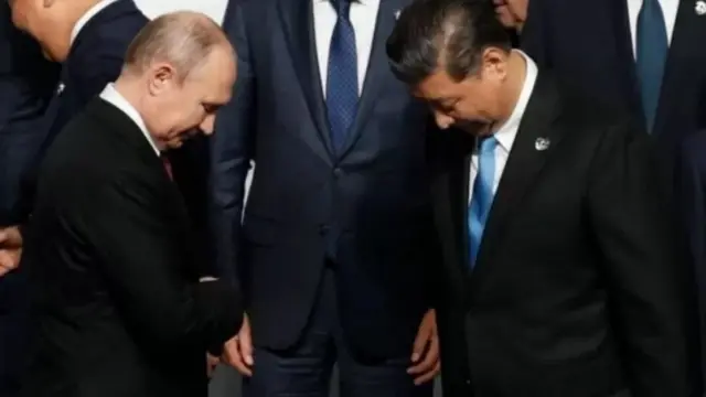 Rais wa Urusi na mwenzake wa China