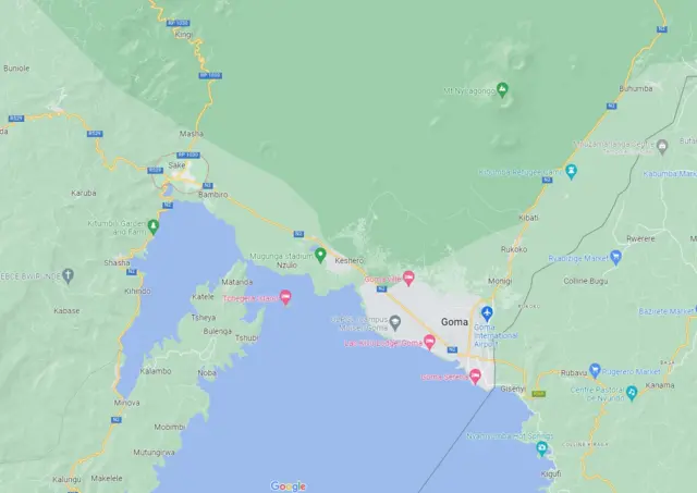 Umuvigizi wa M23 avuga ko bari "mu nkengero za Sake"