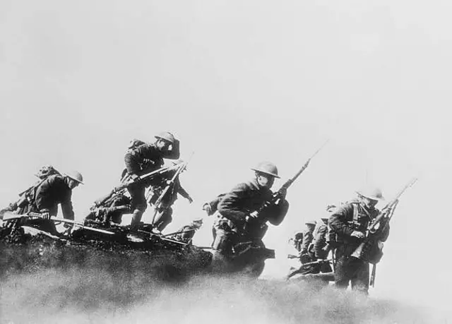 شاركت قوات كندية إلى جانب بريطانيا في الحرب العالمية الأولى