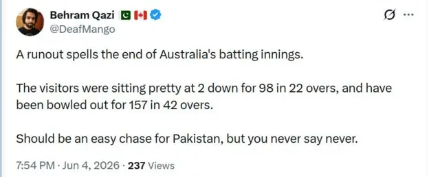 Pakistan cricket