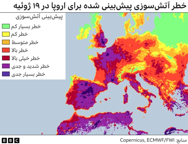 گرمای اروپا