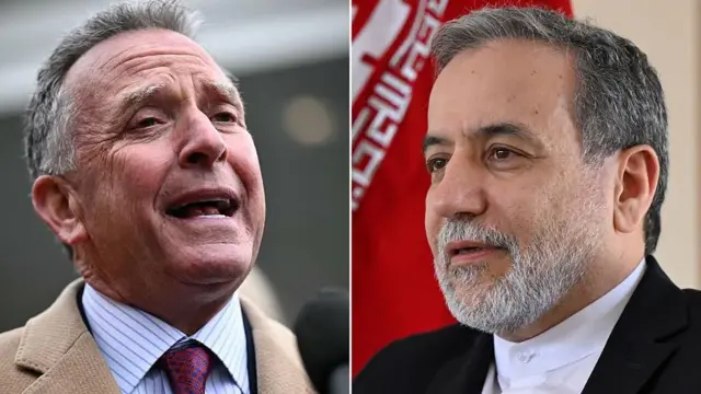 Američki izaslanik za Bliski istok Stiv Vitkof i iranski ministar spoljnih poslova Abas Aragči