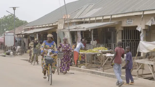 Chibok central market high street