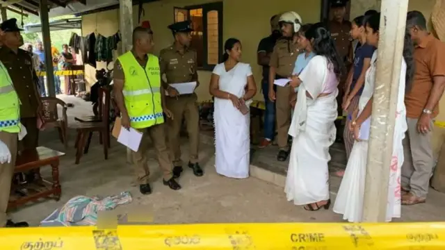 ரங்க ராஜபக்ஸ மரணம் தொடர்பான விசாரணை நடத்திய போலிசார்