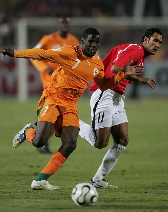 Emerse Fae était titulaire lors de la finale perdue par les Éléphants contre l’Égypte au Caire en 2006 (0-0, 4 tab à 2).