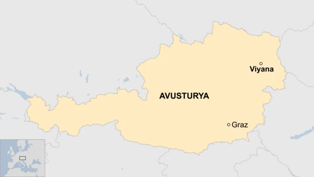 Avusturya haritasi