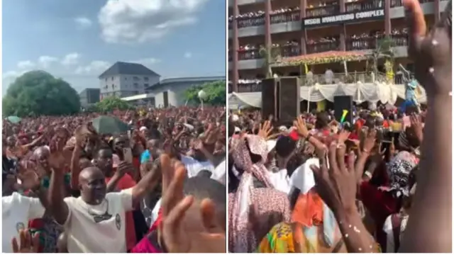 Ndị gara ofufe n'emume 'Christ The King'