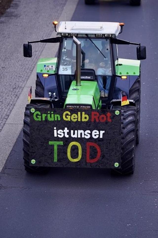 протест фермерів в Німеччині