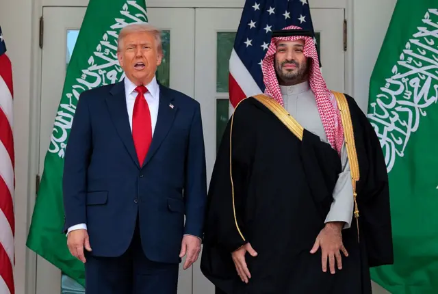 Trump y Bin Salman
