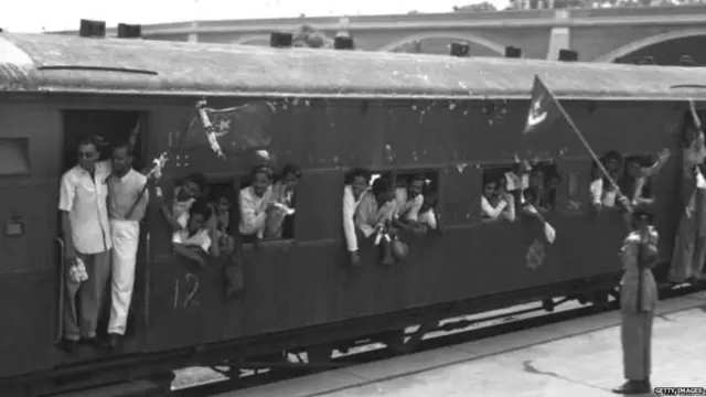 ਵੰਡ ਤੋਂ ਬਾਅਦ ਭਰੀਆਂ ਰੇਲ ਗੱਡੀਆਂ