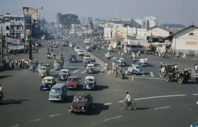 Đường phố Sài Gòn năm 1970