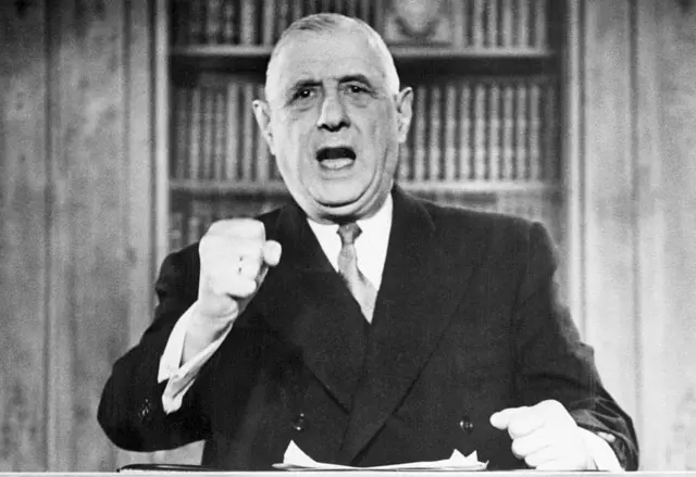 फ़्रांस के राष्ट्रपति चार्ल्स डि गॉल