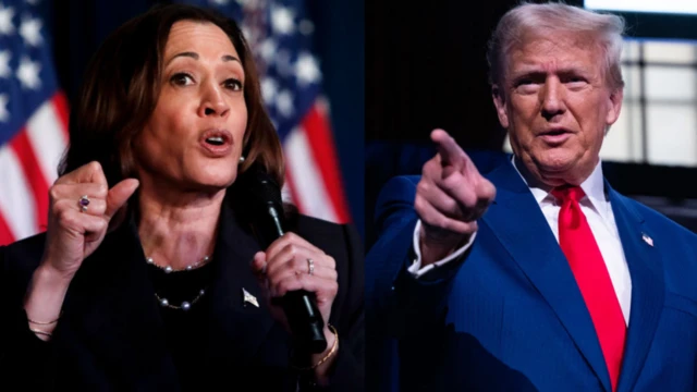 கமலா ஹாரிஸ் - டிரம்ப், அமெரிக்கா