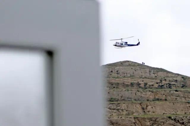 هلیکوپتر کاروان رئیسی