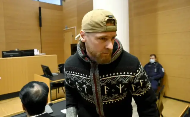 Ян Петровський (він же - Воїслав Торден) у фінському суді