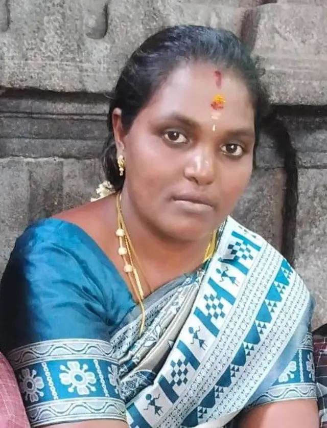செங்கல் சூளையில் கொத்தடிமையாக இருந்து மீட்கப்பட்ட சங்கீதா 