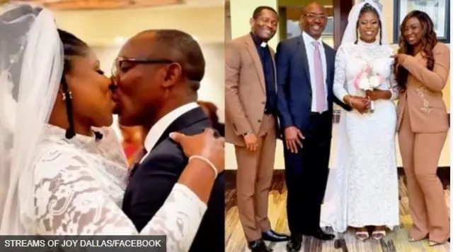 Aworan Fada naa nibi ayẹyẹ igbeyawo to ṣe naa