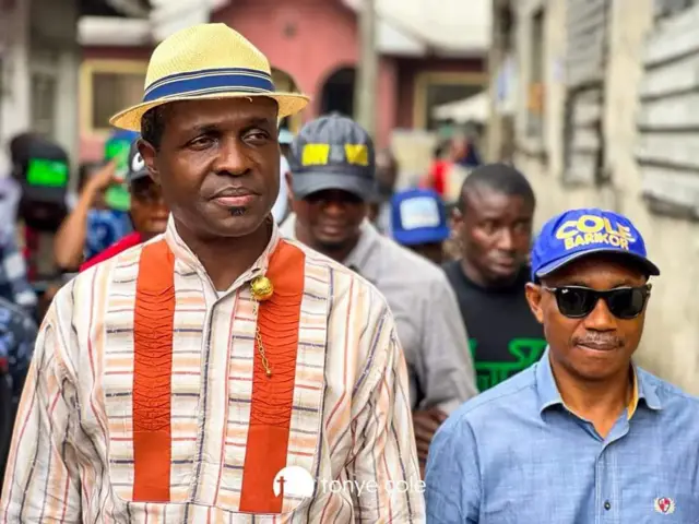 Tonye Cole and im deputy Innocent Barikor