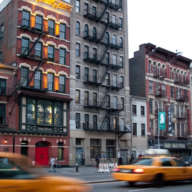 맨해튼 시내 보워리 지역