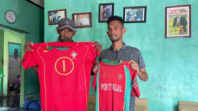 Martunis, Cristiano Ronaldo, tsunami Aceh 2004, 20 tahun tsunami Aceh, Aceh, Martunis Ronaldo, Portugal, Sarbini, ayah Martunis