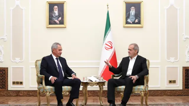  پزشکیان و شویگو