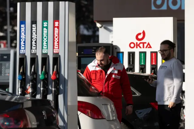 редови за гориво у северној македонији