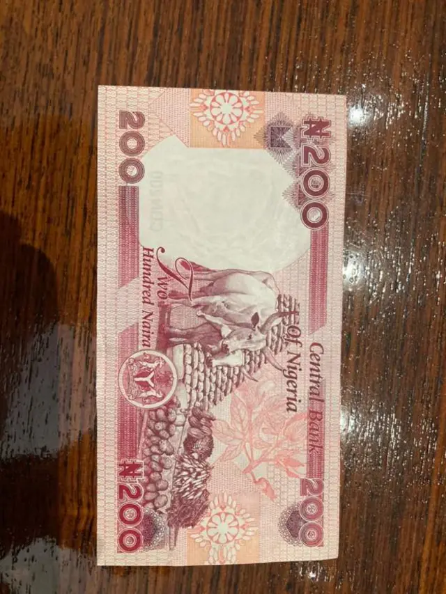 Ẹ̀yìn owo N200 tuntun