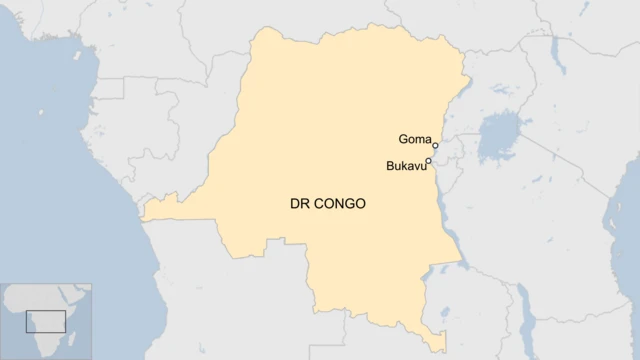 Imijyi wa Goma na Bukavu mu burasirazuba bwa DR Congo 