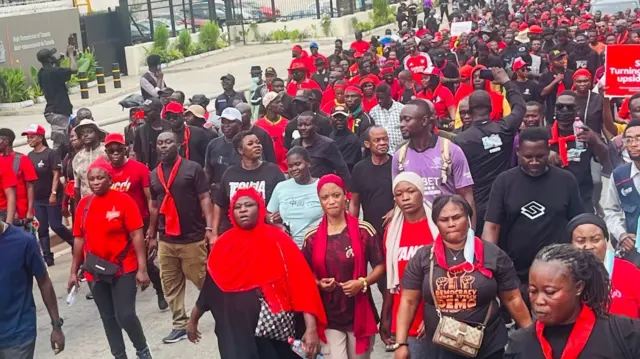 Ghanaian protesters