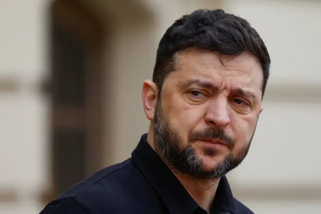 الرئيس الأوكراني فولوديمير زيلينسكي في كييف، أوكرانيا، 4 ديسمبر/كانون الأول 2025.