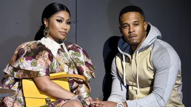 Nicki Minaj and her husband