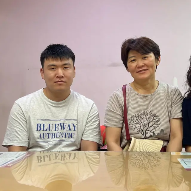 김이리나 씨와 아들 콘스탄틴