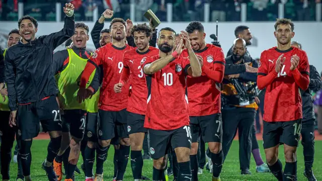 محمد صلاح يتقدم المنتخب المصري