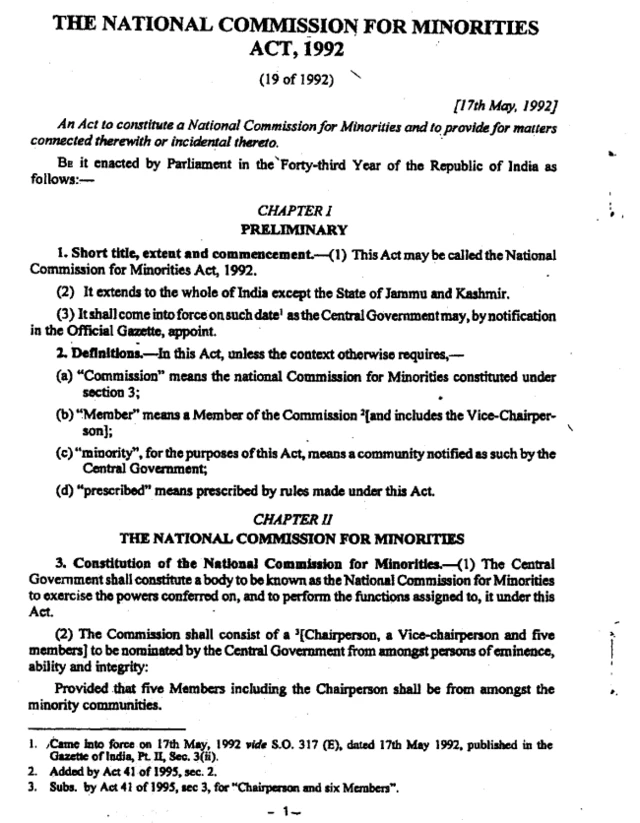 இந்தியாவில் சிறுபான்மையினர் என்பவர்கள் யார்? அரசமைப்பு வரையறை கூறுவது என்ன?