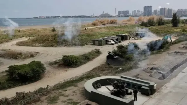 Taiwan ikifanya zoezi la kijeshi