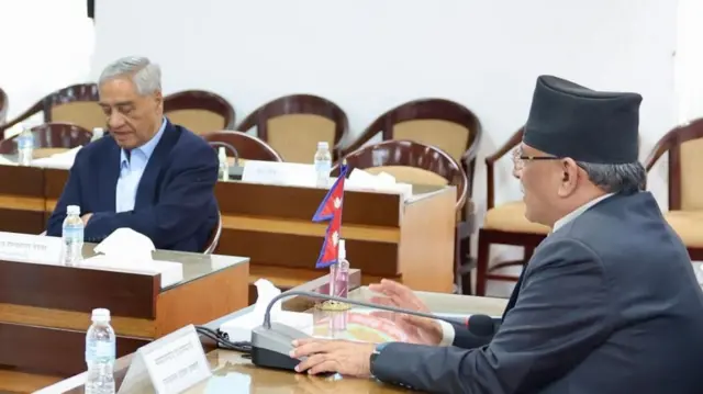 शेरबहादुर देउवा र प्रचण्ड