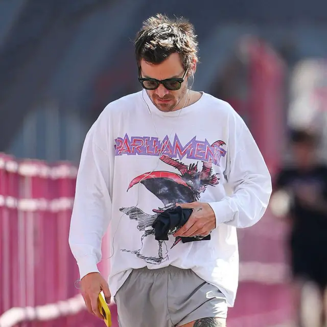 Harry Styles podczas treningu w Nowym Jorku, 11 marca 2026 roku. 