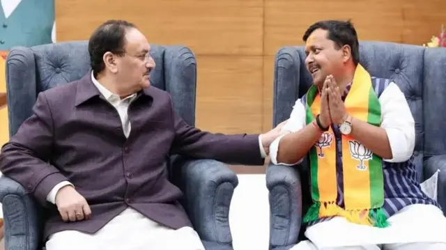 ਜੇਪੀ ਨੱਡਾ ਅਤੇ ਨਿਤਿਨ ਨਬੀਨ