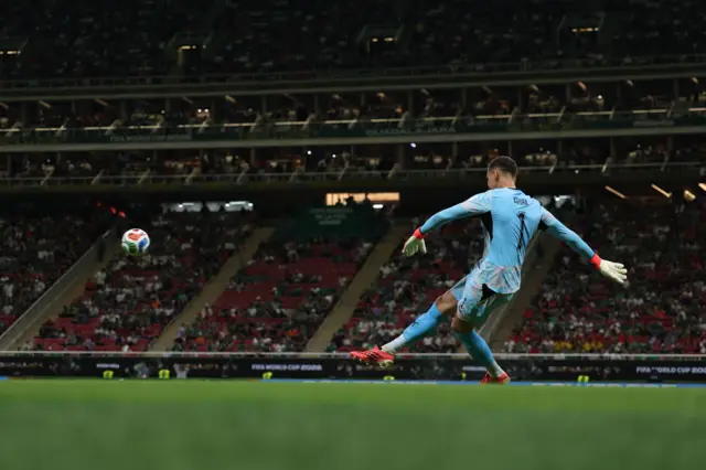 منظر عام من داخل ملعب مباراة منتخب التشيك أمام نظيره الكوري الجنوبي على ملعب غوادالاخارا في المكسيك في 11 يونيو/حزيران 2026.
