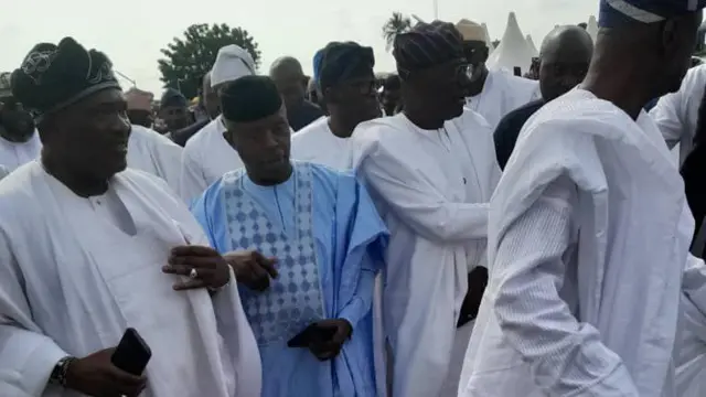 Igbakeji Aare orile-ede Naijiria tẹ́lẹ̀ rí, Ojogbon Yemi osinbajo àti àwọn èèkànlú miran 