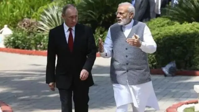 پیوتن اور نریندر مودی