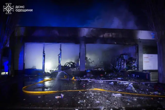 Наслідки удару 17 лютого по Одещині