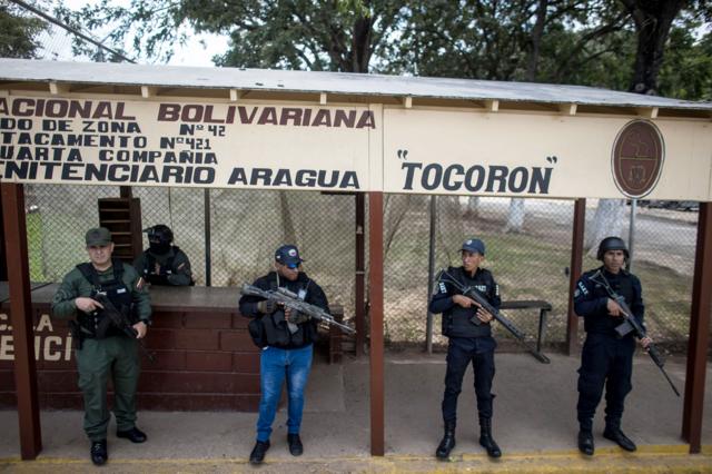 Cárcel de Tocorón en Venezuela