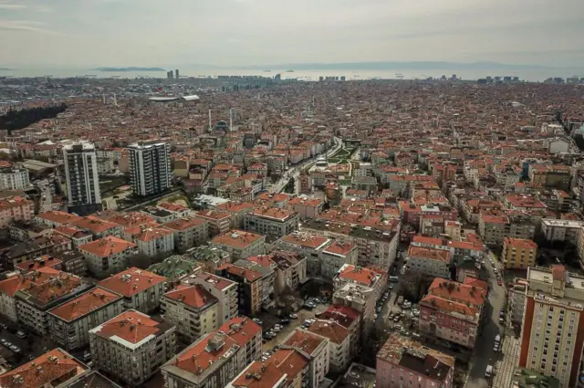Havadan İstanbul görüntüsü