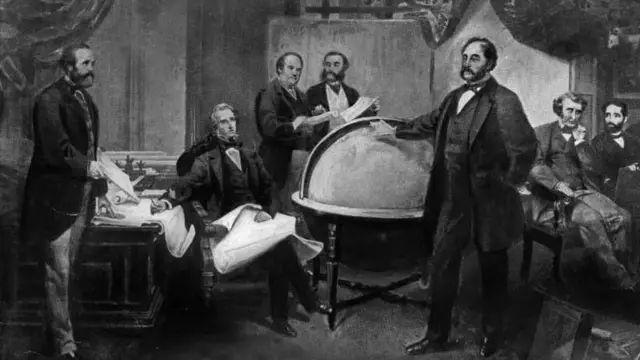 Kutia saini kwa ununuzi wa Alaska kutoka Urusi mwaka 1867 kulileta ukosoaji mwingi nchini Marekani.